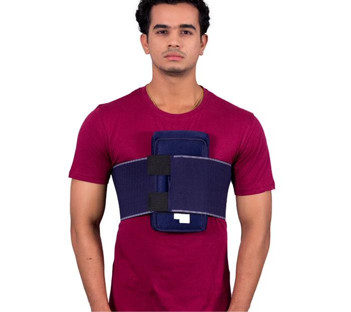 Chest Brace With Silver Sternal Pad at Rs 670, Orthopedic Braces in  Ernakulam